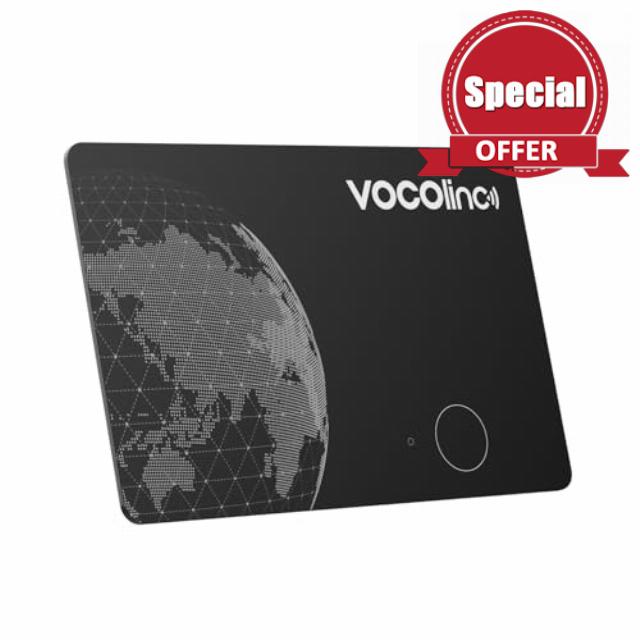 VOCOlinc Dual-System Air Tag Card 1 Pack