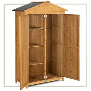 Sequence of close-up images showing wooden cabinet or door hardware installation, featuring black mounting brackets or locks against natural wood paneling.