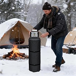 Propane Tank Winter Cover