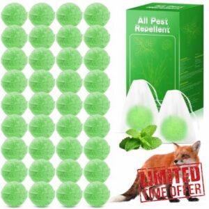36 PCS Peppermint Oil Fox Repellent for Gardens UK