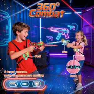 2.4GHz Rechargeable Infrared Real-time Data Display Laser Tag Gun