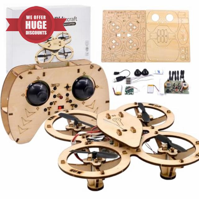 Diy Wooden Drone Building Kit