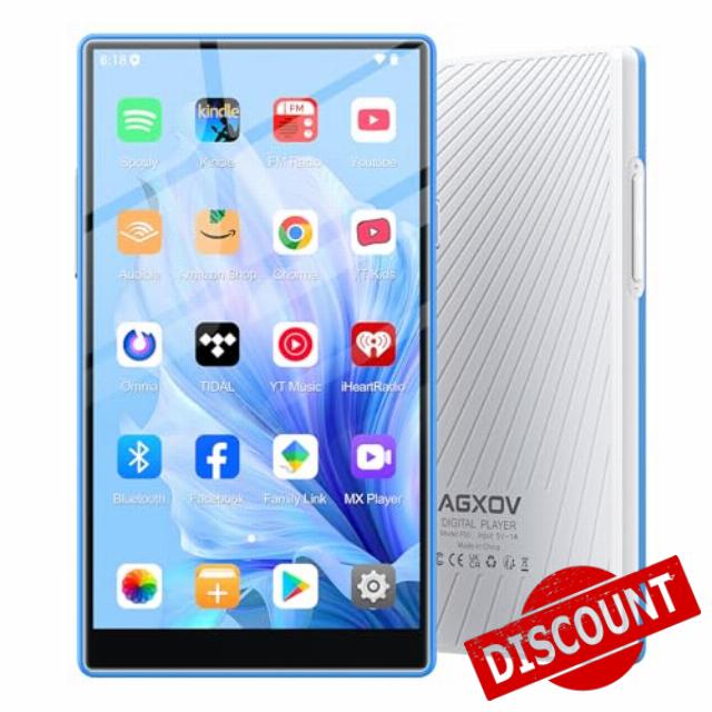 96GB MP3 Player with Bluetooth and WiFi