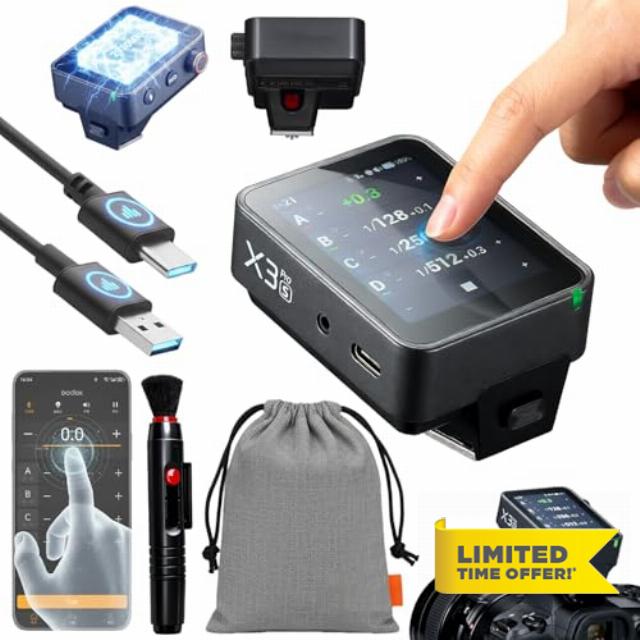 GODOX X3 PRO X3PRO S TTL Wireless Flash Trigger for Sony