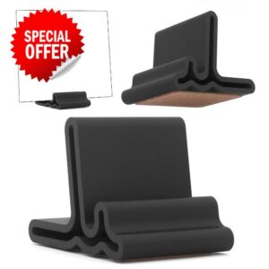 Strumland Vinyl Record Display Stand – Modern Now-Playing Record Holder with Non-Slip Cork Base