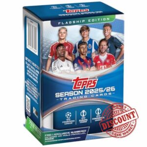 2025-26 Topps UEFA Club Competitions Soccer - Factory Sealed - Value Box