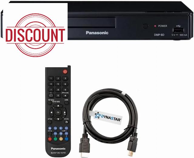 Region Free Blu-ray Player Compatible with Panasonic DMPBD Blu-ray and DVD player region free zone free Bundle With 6FT HDMI