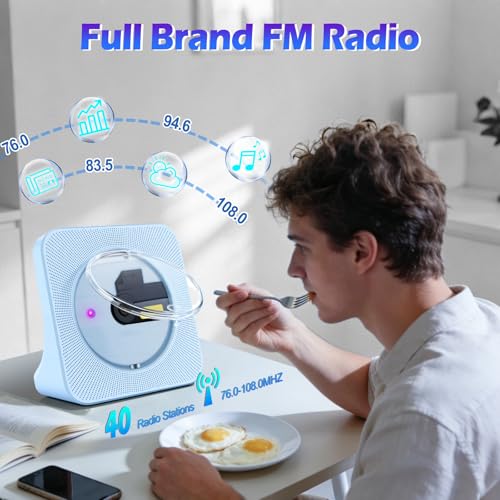 Support Bluetooth Receiver/Tranmistter/FM Radio/Headphone Jack/USB