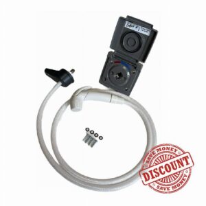 Bullfinch External Shower Outlet with 1.5m Hose – Outdoor Shower Point for Campervans