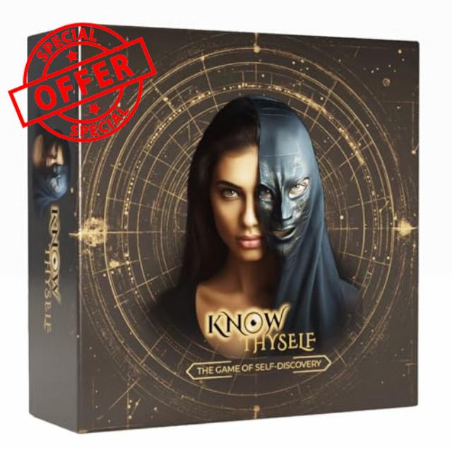 Go Deeper Card Game for Adults – KNOW THYSELF - Deep Questions