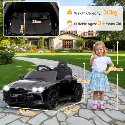 BMW M4 Licensed Ride on Car with Remote Control