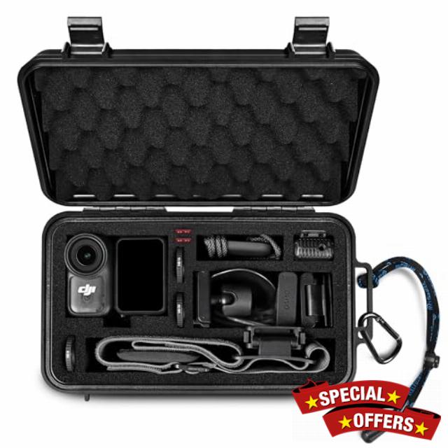 LEKUFEE Travel Waterproof Hard Case for DJI Osmo Nano