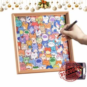 Wooden Colouring Puzzle