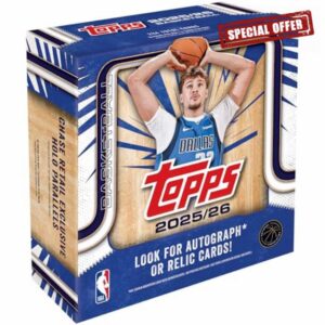 2025-26 Topps Basketball - Factory Sealed - Mega Box