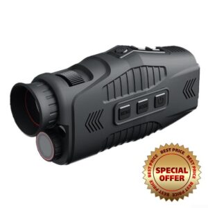 For Night Vision Monocular Thermal Imaging Scope 1080P HD Resolution 10X-Digital Zoom