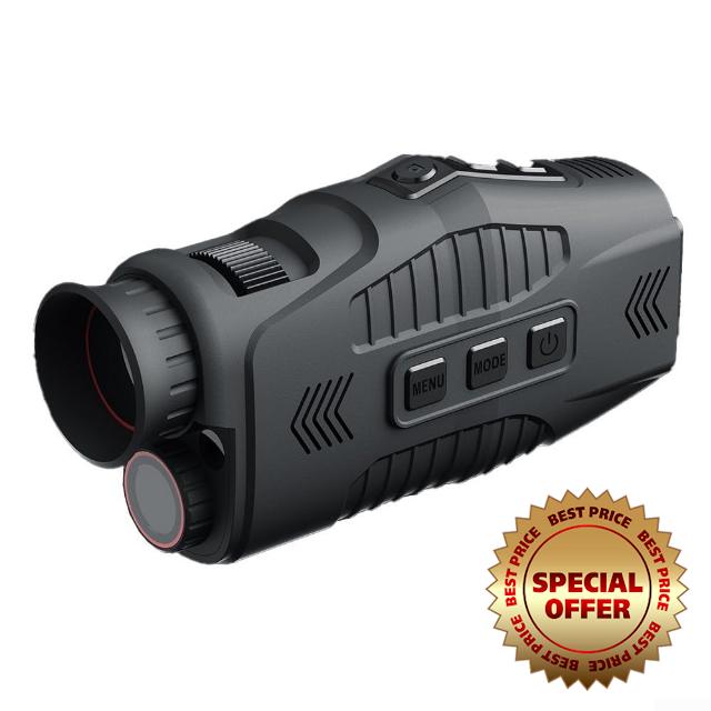 For Night Vision Monocular Thermal Imaging Scope 1080P HD Resolution 10X-Digital Zoom