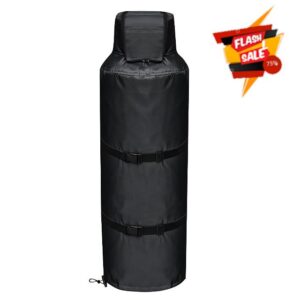 Propane Tank Winter Cover - 100lb Gas Van Insulated Storage