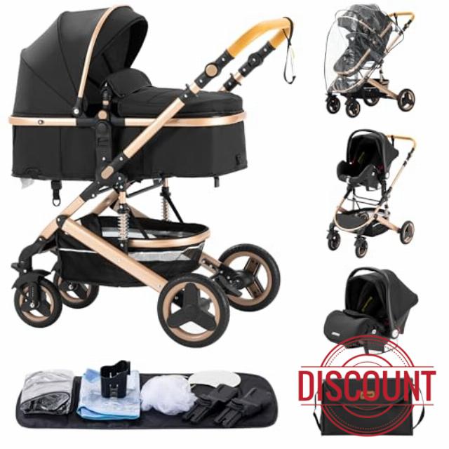 3 in 1 Prams Travel System