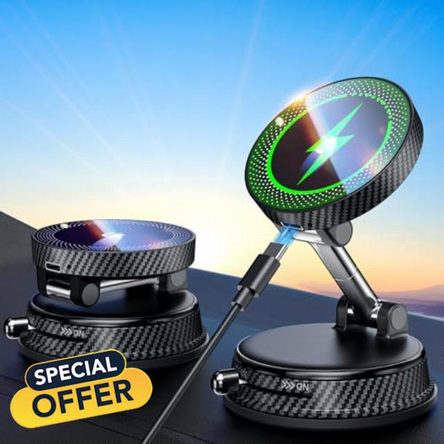 15W Fast Charging Car Phone Holder