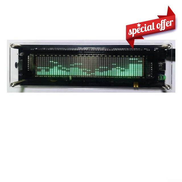 VFD Display Music Spectrum Analyzer with Adjustable Settings and Accurate Frequency Response (JVFD2515 (JVFD2517 (narrow))