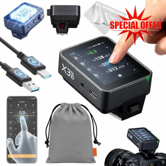 GODOX X3 PRO X3PRO C TTL Wireless Flash Trigger for Canon