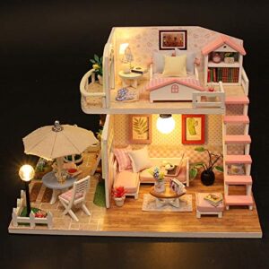 Creative DIY Toy House Kit with LED Lights