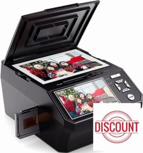 Film & Photo Scanner with 5" LCD Screen