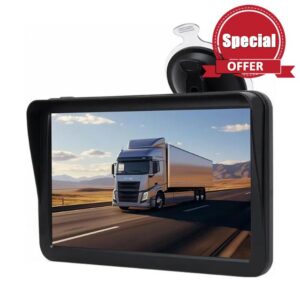 Moxier Car Sat Nav 2026 New Upgrade (7-inch stand + suction cup)