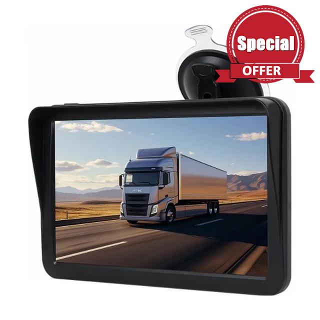 Moxier Car Sat Nav 2026 New Upgrade (7-inch stand + suction cup)
