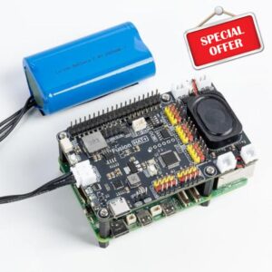 SunFounder Fusion HAT+ Expansion Board for Raspberry Pi 5/4/3B+/Zero 2W