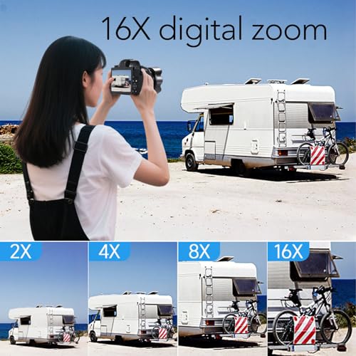 DSLR Camera with 13MP CMOS Sensor