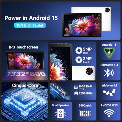 Tablets 16GB RAM 1TB Expandable