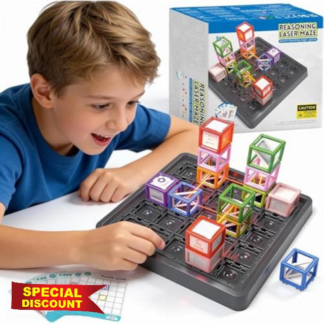 Laser Maze Reasoning Game