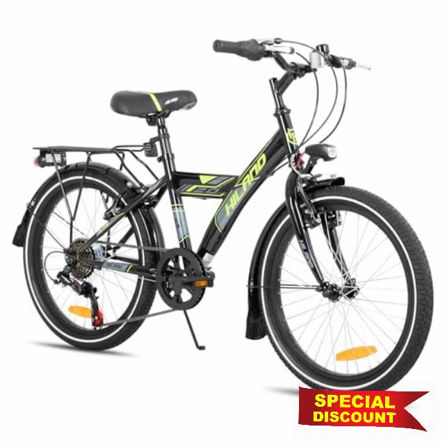 HILAND 20/24 Inch Kids Bike with Rear Rack