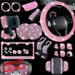 arricraft 28 Pcs Bling Car Accessories Set