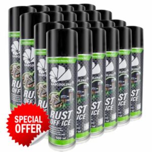 AABCOOLING Rust Off Ice 24x 500ml – All-in-One Rust Converter and Prevention