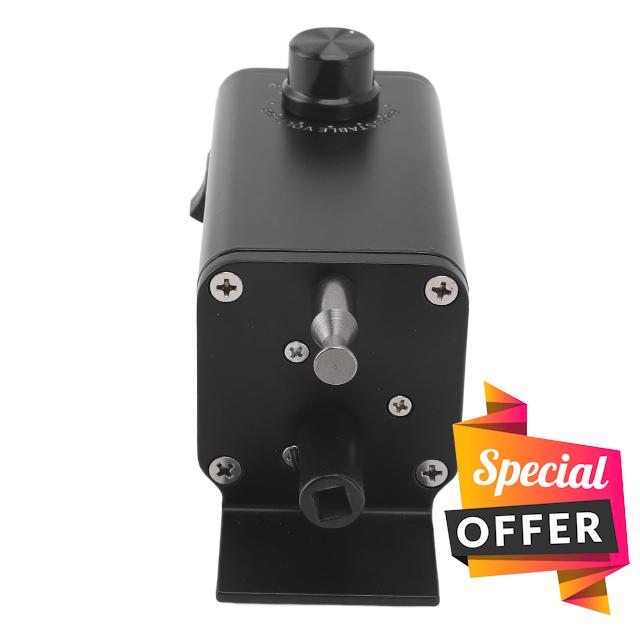 Akozon Barbecue Rotisserie Motor Portable Adjustable Speed High Torsion BBQ Grill with USB Cable for Camping Kitchen 5V‑12V