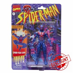 Marvel Legends Series Spider-Man 2099 Retro Cardback Comics Action Figure