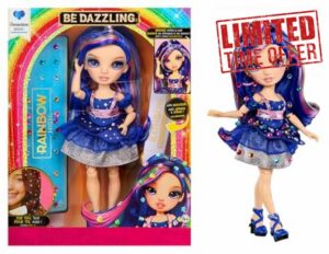 Rainbow High Be Dazzling - Genevieve Bleue - Blue 28cm Fashion Doll with Bedazzling Tool