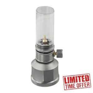 RichVibe Mini Camping Gas Lantern With Empty Tank And Extension Rod
