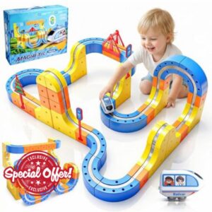 FOTSHARER Electric Train Set for 3 4 5 6 7 8