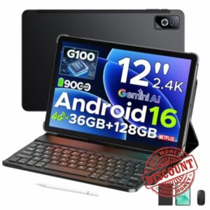DOOGEE Tab G6 Pro 12 Inch 2.4K Tablet