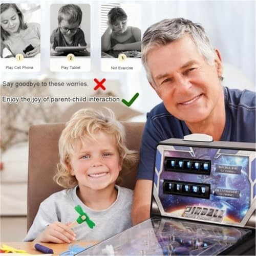 Parent Child Interactive Puzzle Pinball Game