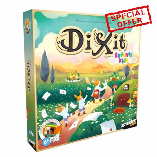 Asmodee | Dixit Kids | Children's Board Game | Ages 6+ | 3-6 Players | 25+ Minutes Playing Time
