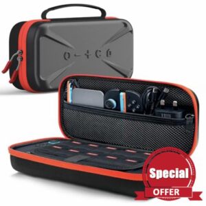 TRANSNOVO Large Capacity Carrying Case Compatible with Nintendo Switch 2 Console & Charger