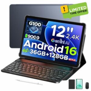 DOOGEE Tab G6 Pro 12 Inch 2.4K Tablet