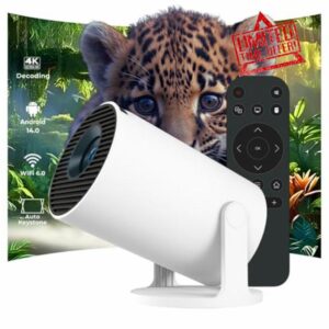 2026 OptiZen Pro+ 4K Smart Projector with Android