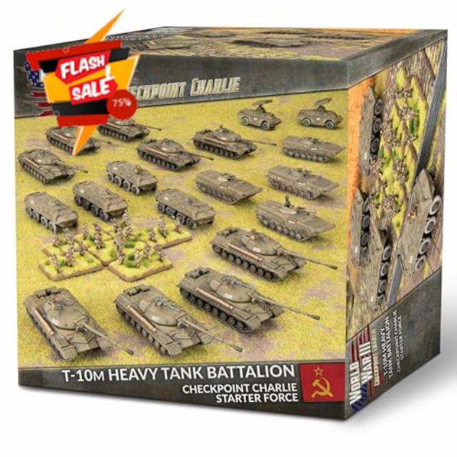 Flames of War - Team Yankee -T-10M Heavy Tank Battalio