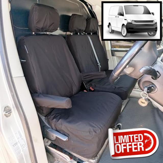 Tailored Van Seat Covers for Volkswagen Transporter T5