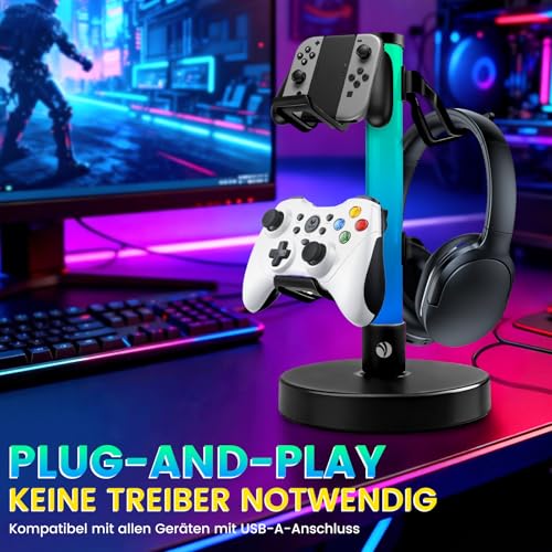 Gaming Controller Holder with Remote Control